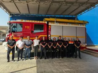 Los bomberos de la Diputación de Alicante activan el retén de refuerzo estival de Pilar de la Horadada
