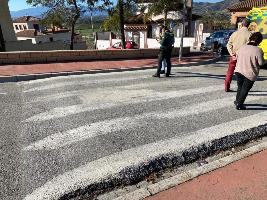 Zona donde se produjo el ataque con ácido.