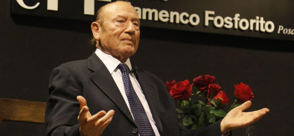 Cante 8 Fosforito participó en la primera edición del concurso.