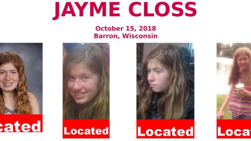 Cartel de Jayme Closs.