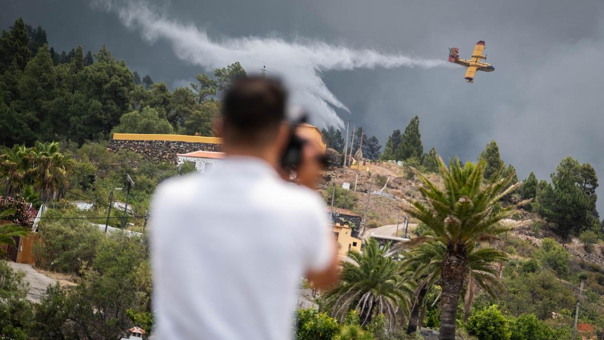 Incendio en La Palma.