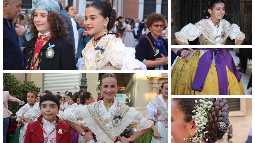 Estreno de la indumentaria de Nerea, Carla y las cortes de 2022 y 2020-2021