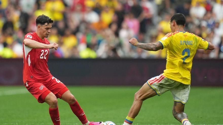 Suiza despierta del sueño a Colombia en la tanda de penaltis