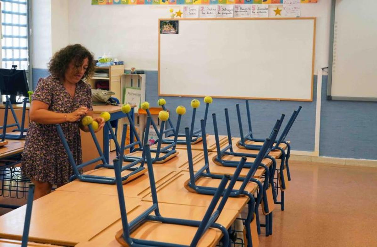 Los colegios comenzarán a preparar en unos días la vuelta de los alumnos de Málaga a las aulas.
