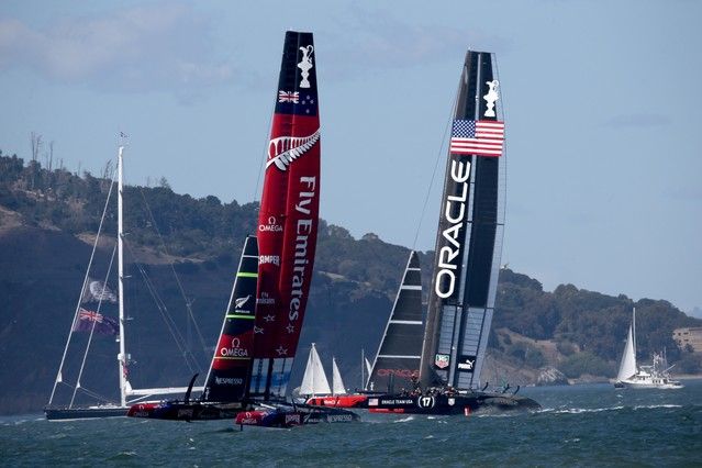 Regata de la Copa América.