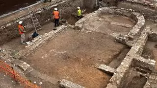 Descubren una basílica de época romana entre la iglesia y el Ayuntamiento de Petrer