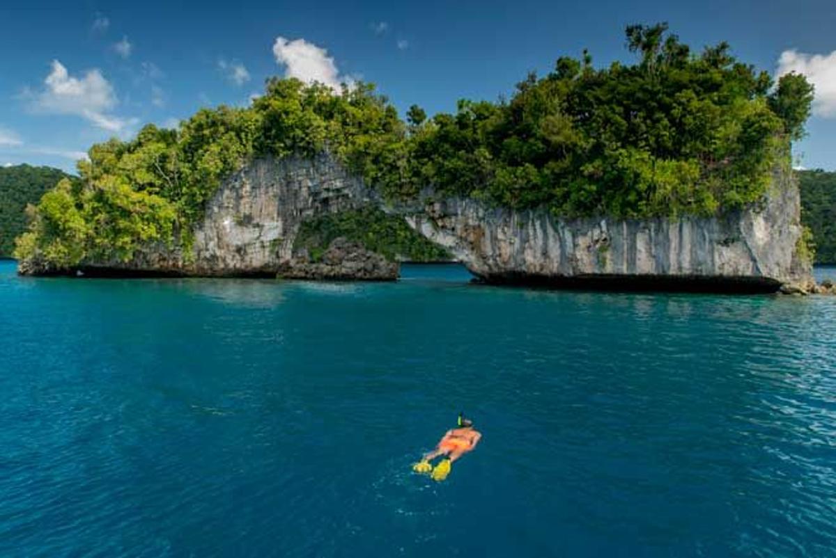 Isla de Babeldaob, en Palaos