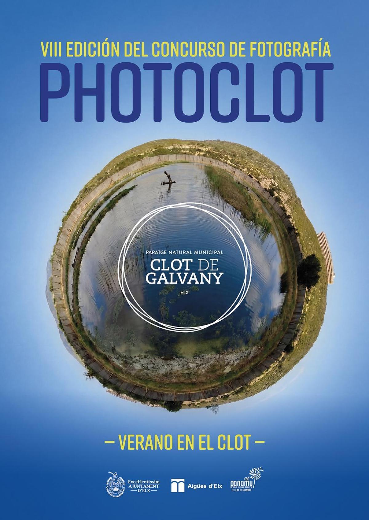 Cartel de la VIII edición del concurso de fotografía PhotoClot.