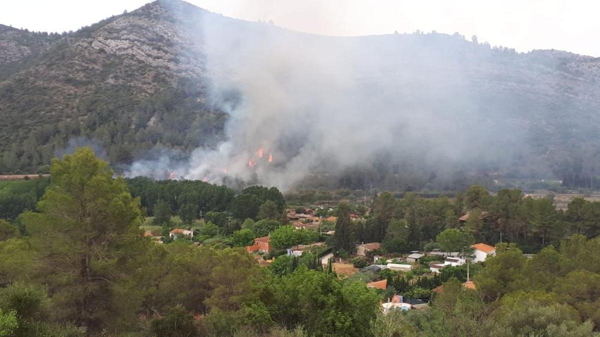 Incendio en El Genovés