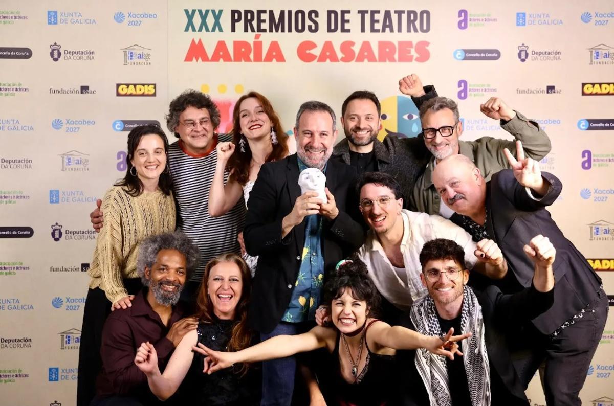 O equipo de 'Reconversión', co premio