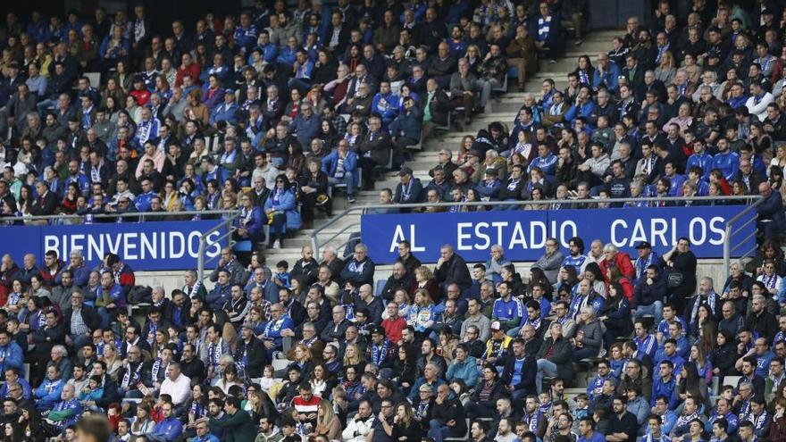 El Oviedo suspende la promoción de entradas del sábado por el coronavirus