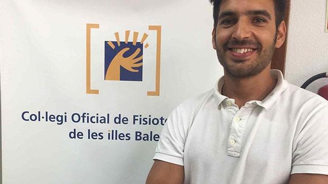 El fisioterapeuta Jesús Bolívar.