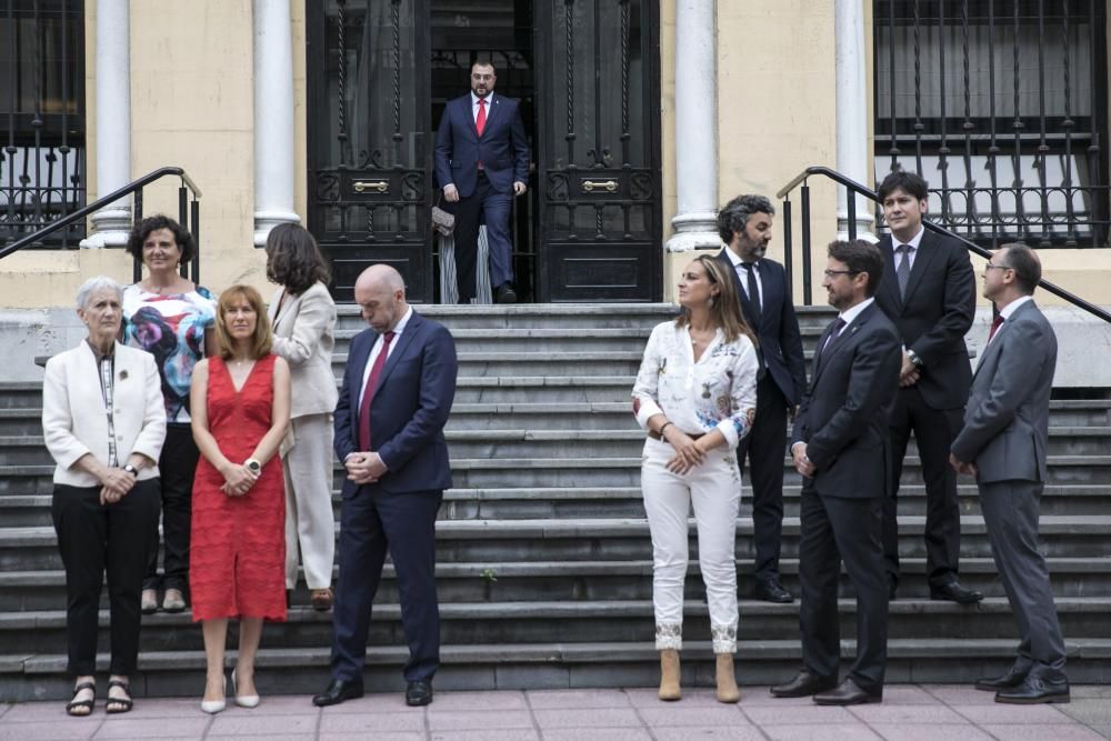 El nuevo equipo de gobierno del Principado