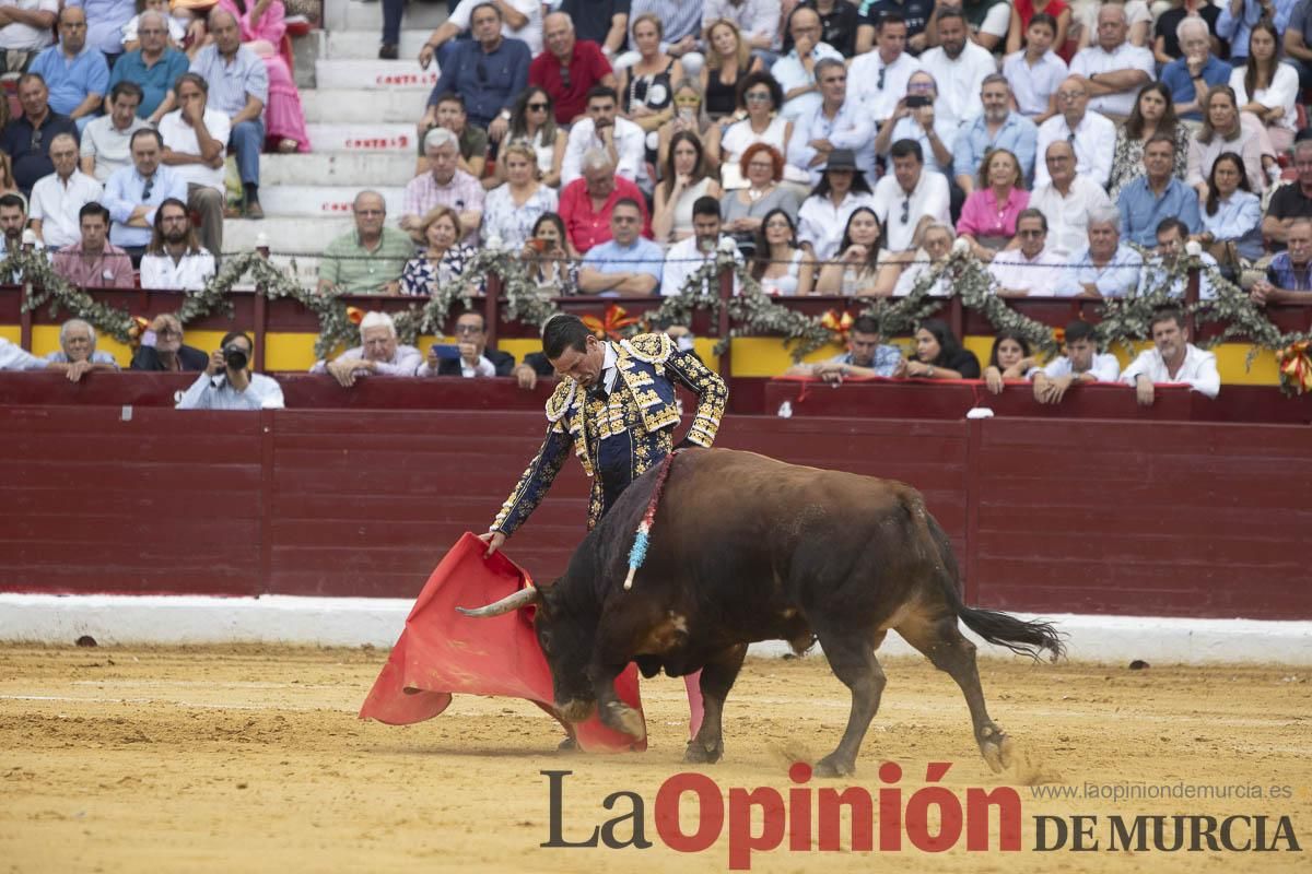 Cuarta corrida en la Feria Taurina de Murcia (Castella, Manzanares y Ureña)