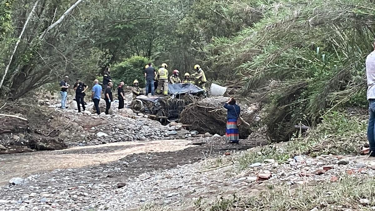 Riera de Gaià, donde se encontró el coche