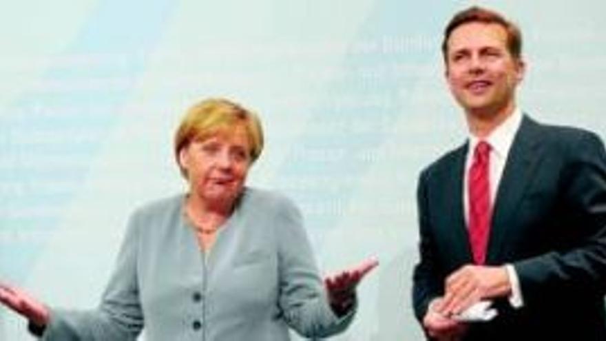 Merkel afronta un duro curso pese al crecimiento económico
