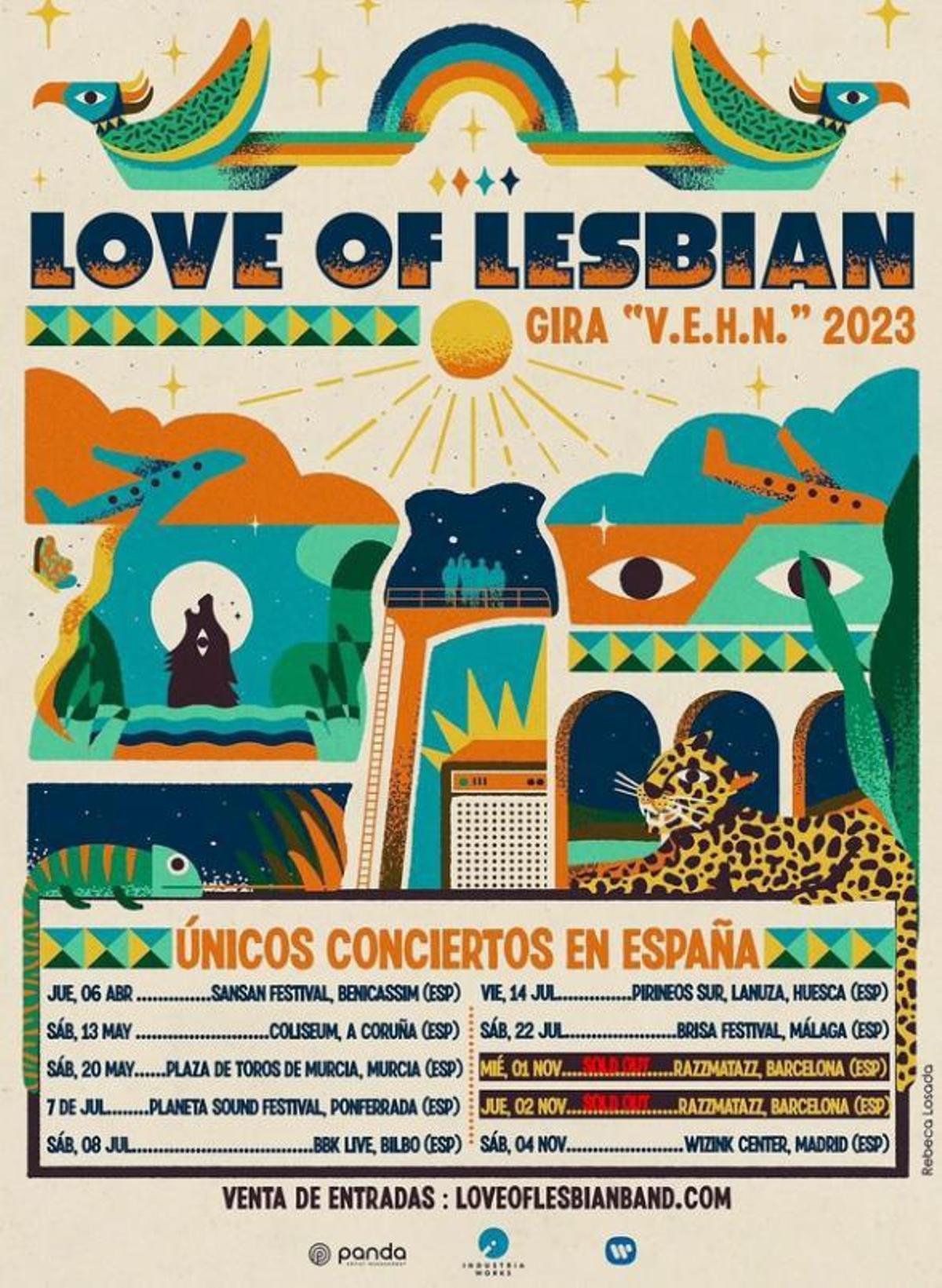 La artista que pone color a Rozalén y Love of Lesbian