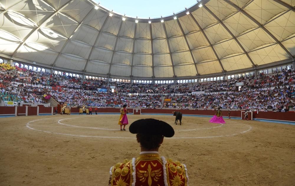 Gran tarde de toros en la de feria de Pontevedra