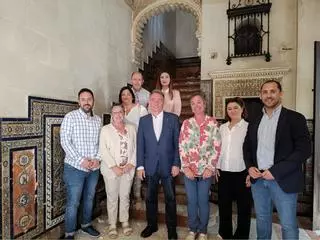 Enrique Santiago compromete el apoyo del Ministerio de Cultura al arreglo del Palacio de los Aragones de Aguilar