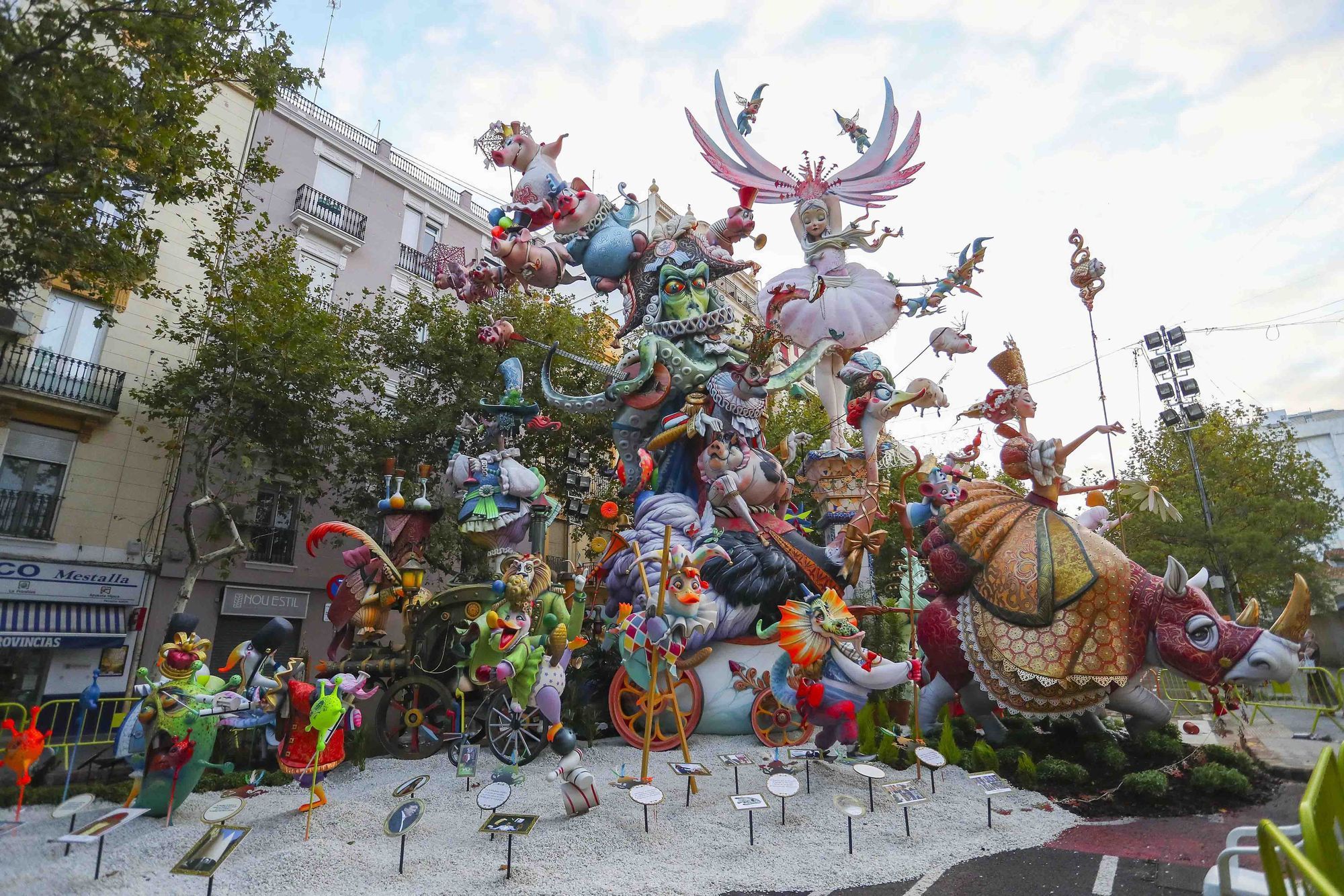 Las nueve fallas de especial y sus espectaculares escenas