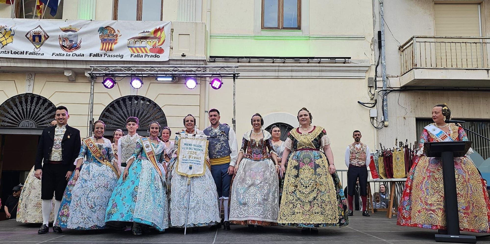 Las imágenes de la entrega de premios de las Fallas de Tavernes de la Valldigna