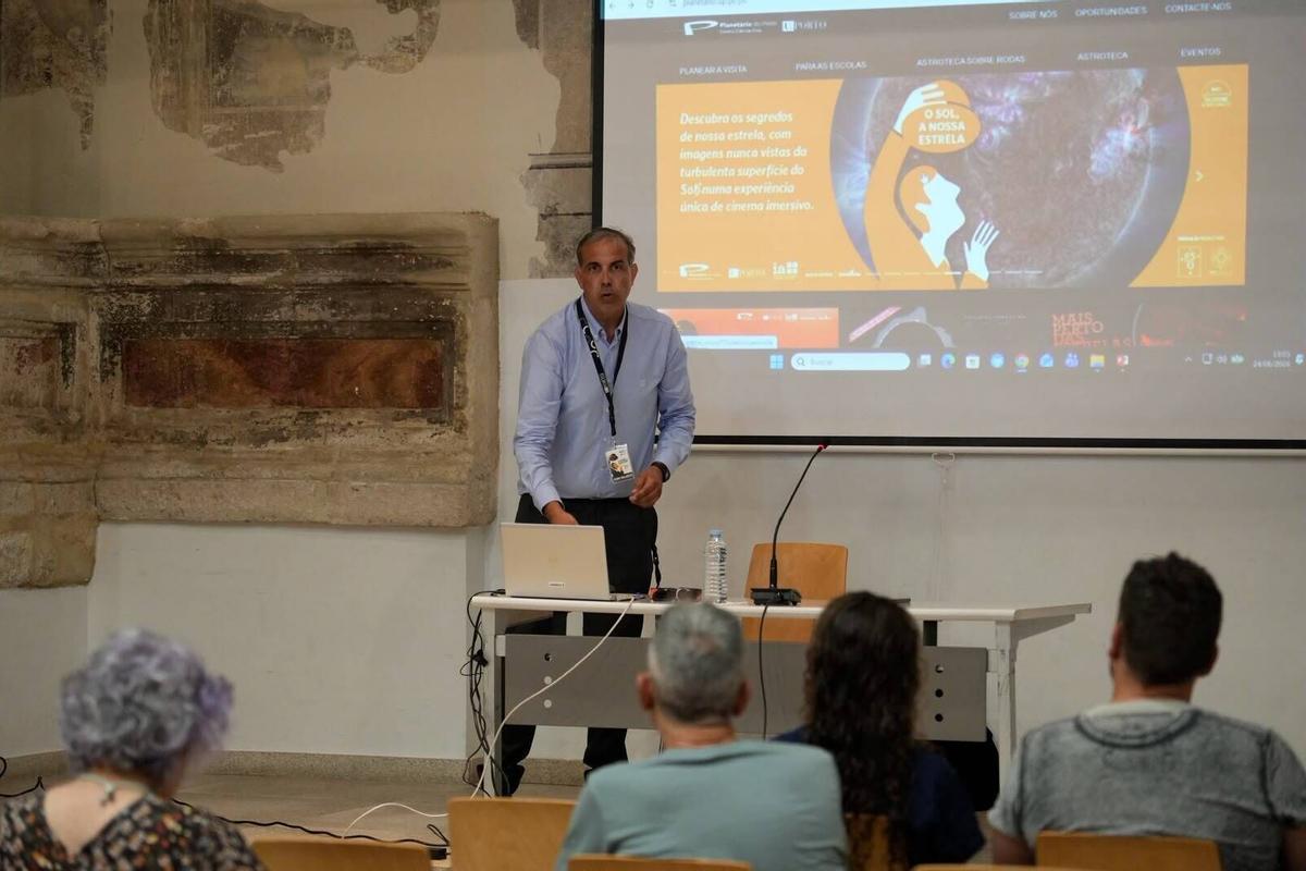 Juan Nolasco imparte en Zamora su conferencia “Eclipses a lo largo de la historia: miedo, mito y ciencia”.