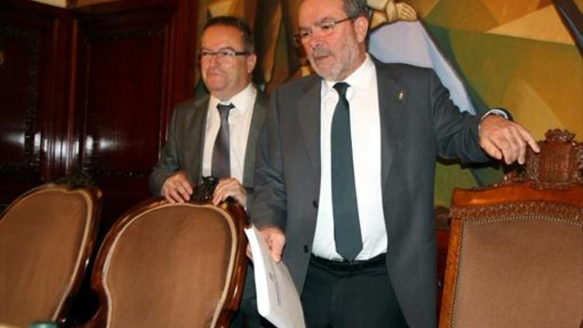 Joan Reñé, presidente de la Diputación de Lleida.
