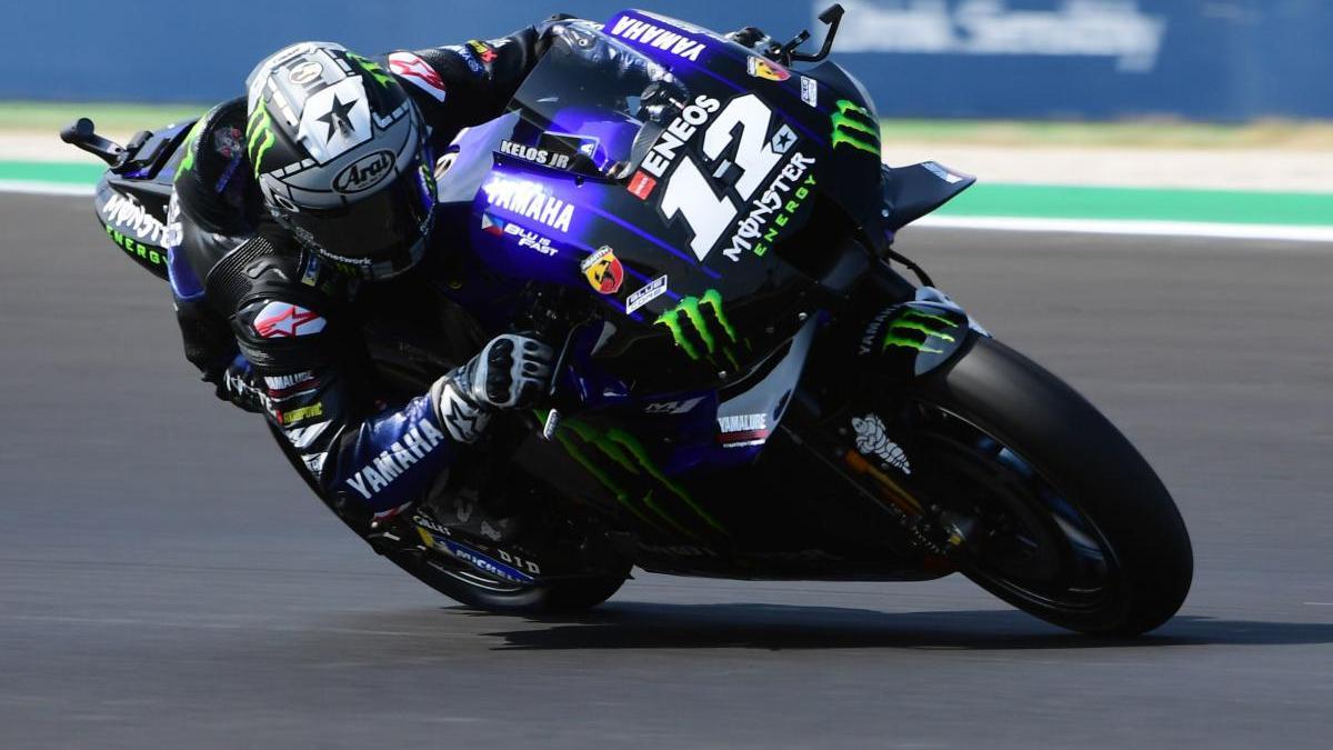 Maverick Viñales, a Misano.