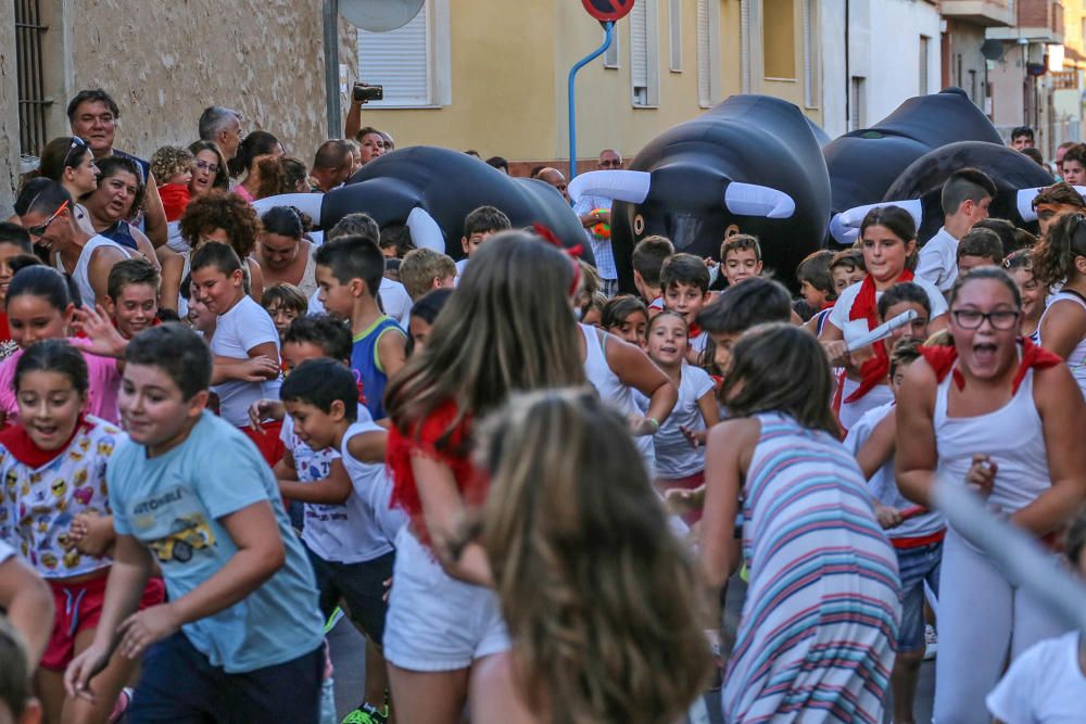 Encierro infantil en Formentera del Segura