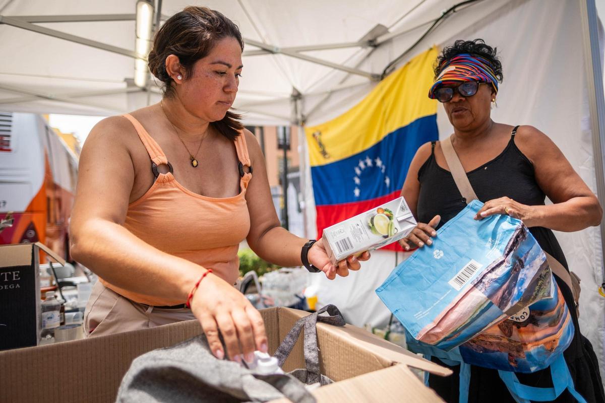 Recogida de alimentos y medicamentos en La Laguna