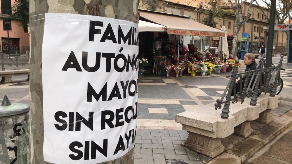 Plakate in Palma: Wer steckt hinter der Solidaritätsaktion?