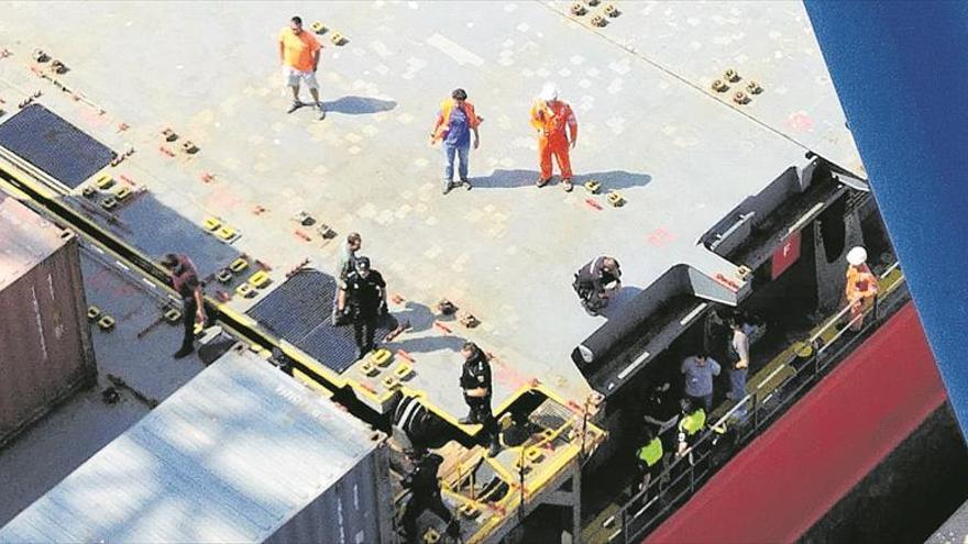 Envían a Argelia a los polizones que llegaron a Castellón con el barco en el que viajaban