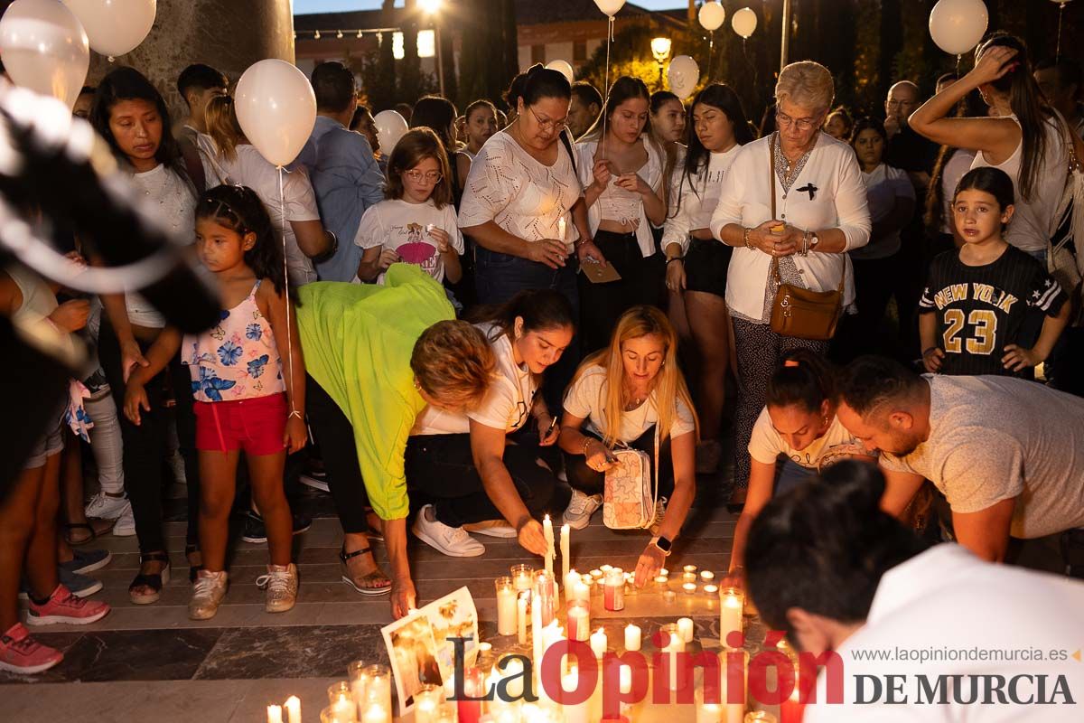 Homenaje a los cuatro fallecidos de Caravaca en el incendio de las discotecas de Murcia