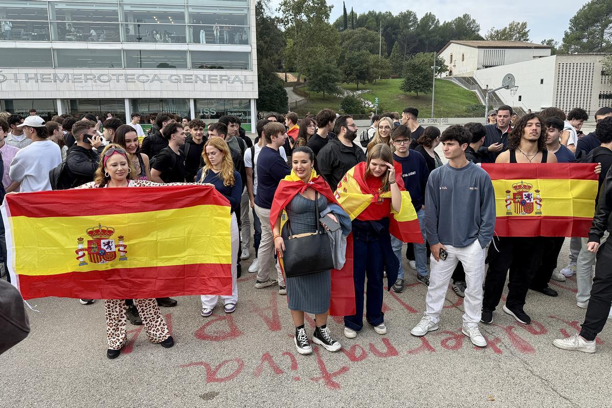 Tensión en la UAB ante la visita de Vito Quiles a Bellaterra