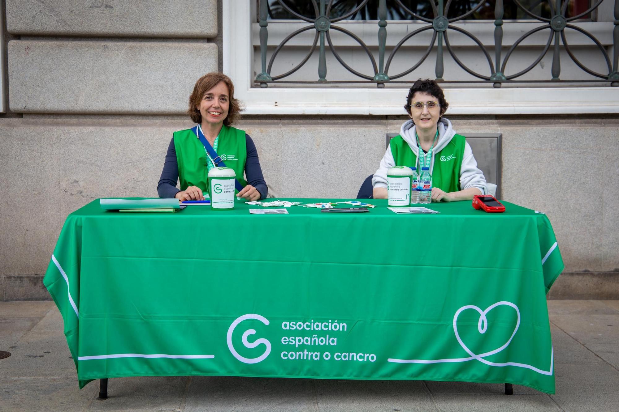 La Asociación contra el Cáncer sale en A Coruña a recaudar fondos para investigación oncológica