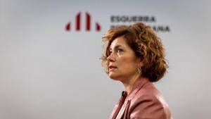 La candidata de ERC a la Alcaldía de Barcelona, Elisenda Alamany.
