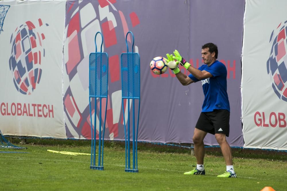 Entrenamiento del Real Oviedo