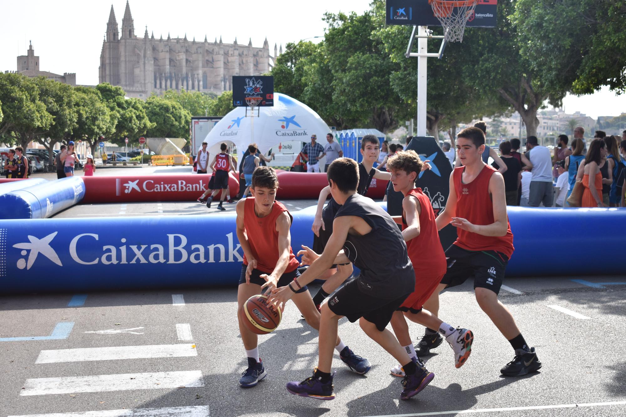 El Plaza 3x3 CaixaBank 2022 brilla en Palma