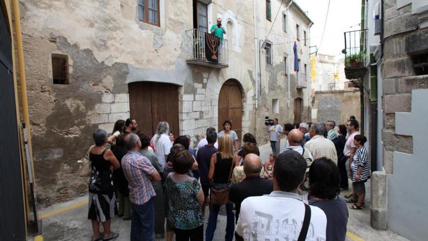 Darrera visita a la sinagoga del Puig del Mercadal