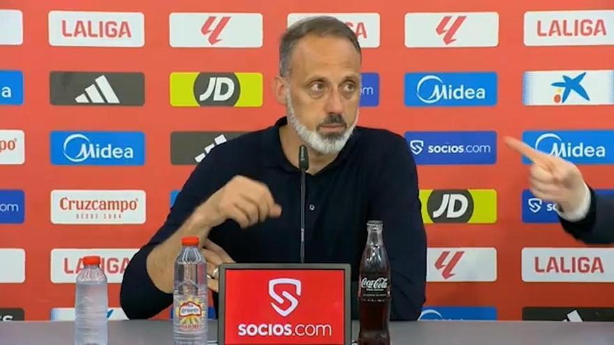 Matarazzo: "No fuimos tan competitivos como el Sevilla"