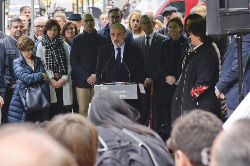 Inauguración del parque José Antonio Roncero en Gijón