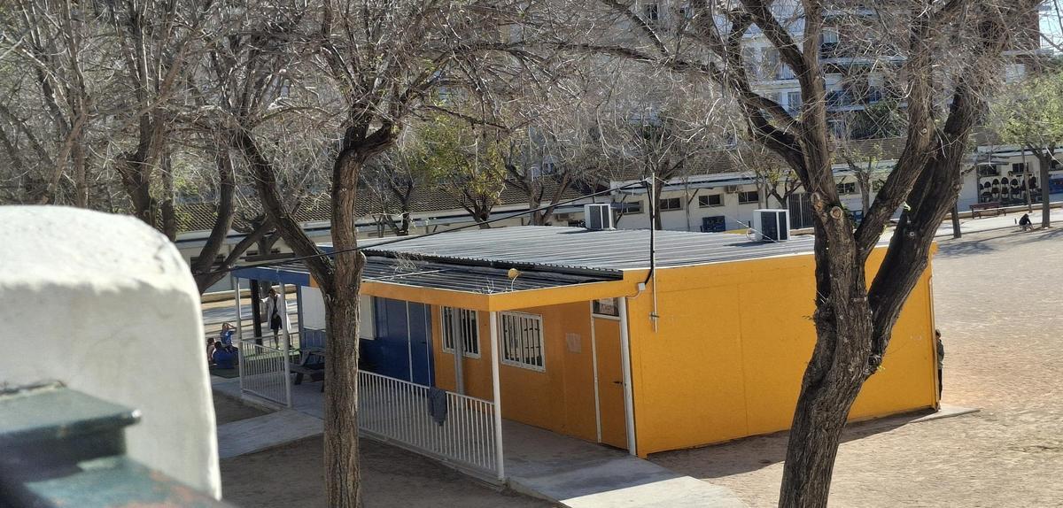 Los barracones del colegio Graüll de Xàbia