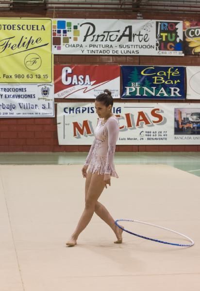 Exhibición de la Escuela de gimnasia rítmica