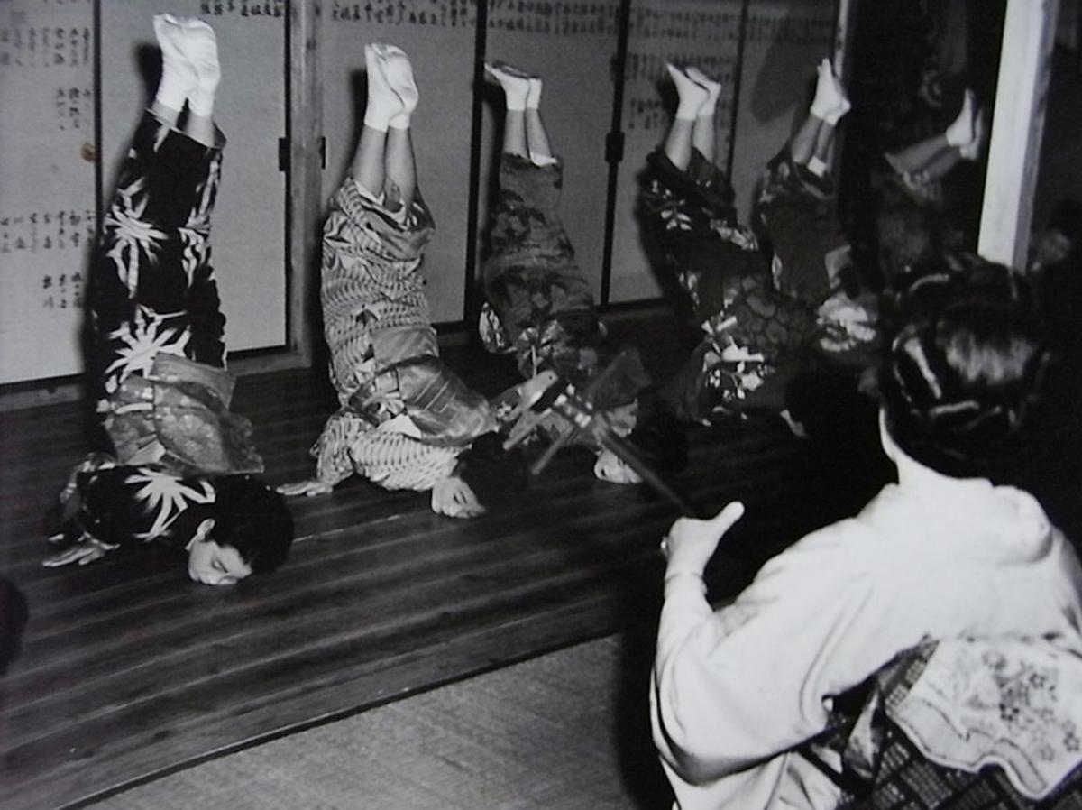 Escuela de geishas.