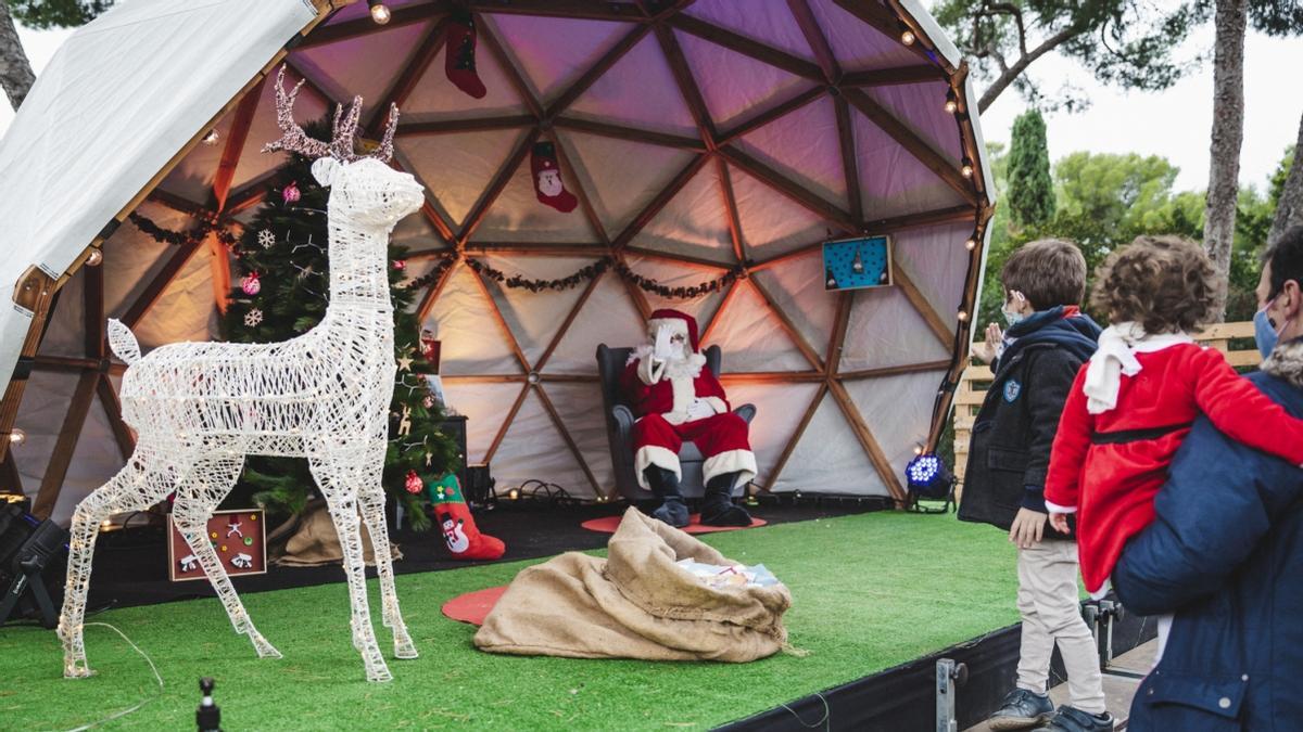 Los peques podrán entregarle personalmente sus cartas a Papá Noel.