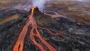 Erupción reciente en Islandia