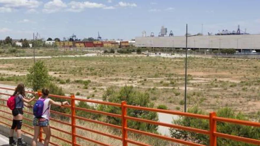 Terrenos de la Zona de Actividades Logísticas.