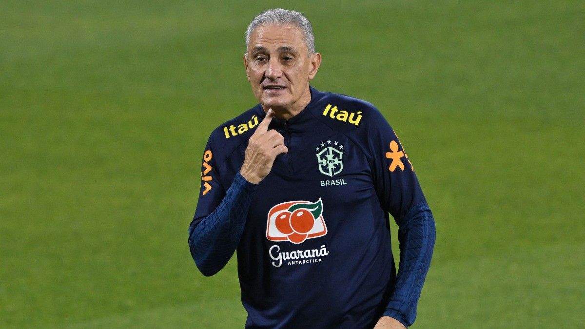 Tite, durante su etapa como seleccionador de Brasil