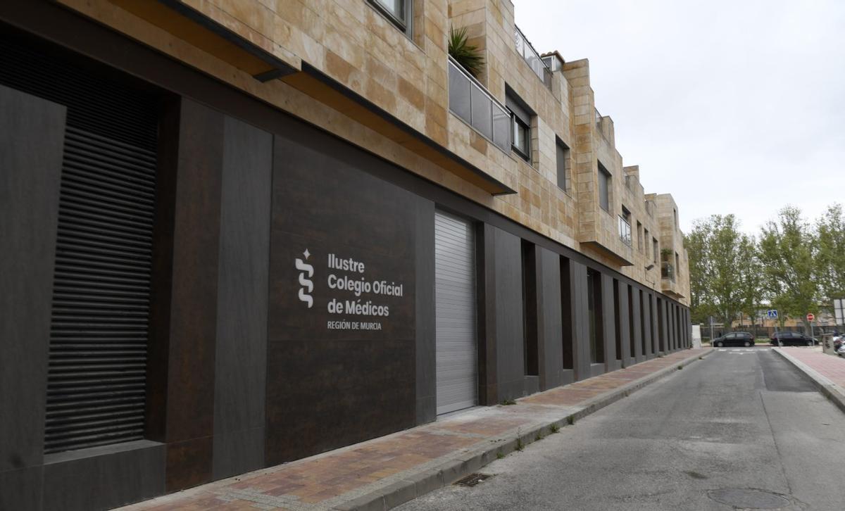 Nueva sede del Colegio Oficial de Médicos de la Región de Murcia, en el barrio murciano de La Flota.