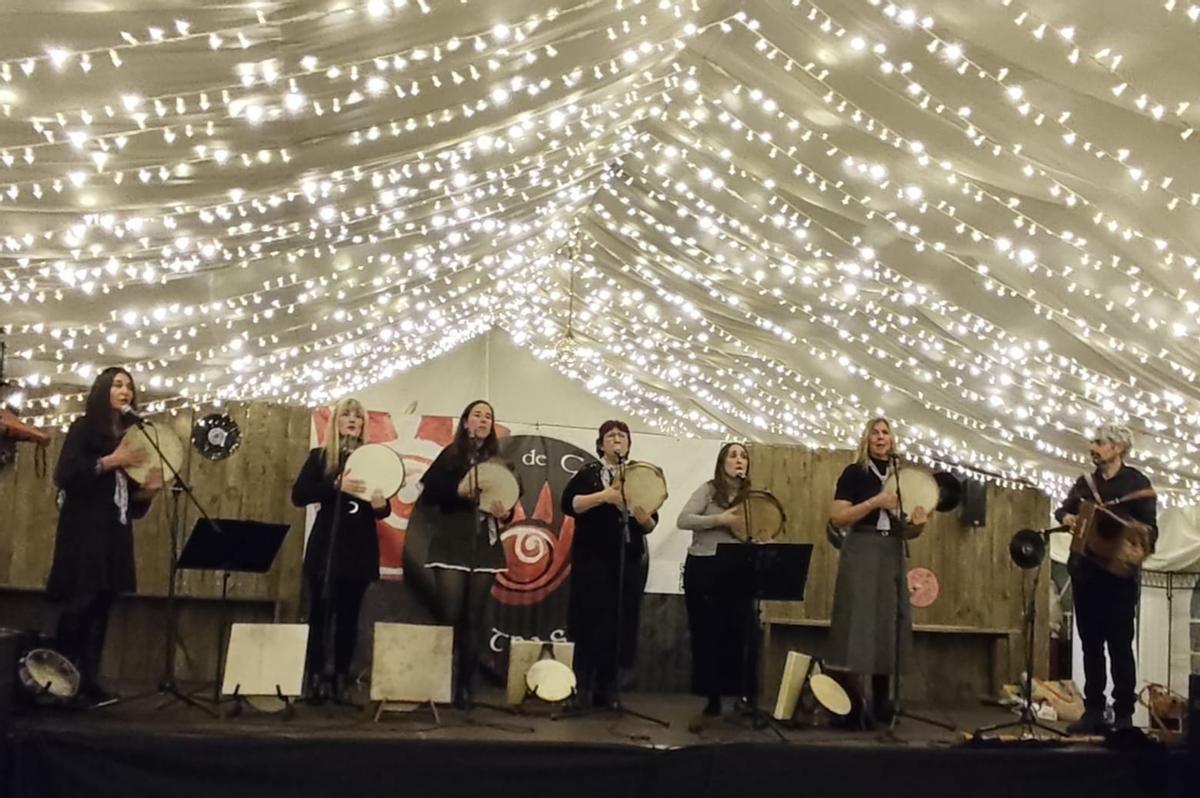 La actuación de Clandestías.